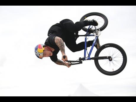 Kieran Reilly showcased his next-level skills at Jamaica Stunt Fest held at the National Stadium on Saturday.