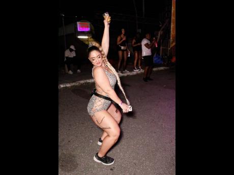 Credit: Contributed Sofia Balog could not resist the sweet soca music.