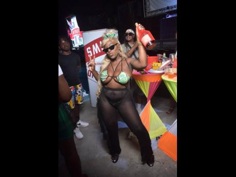 Linda makes it clear that the liquor she consumers is from the top shelf.