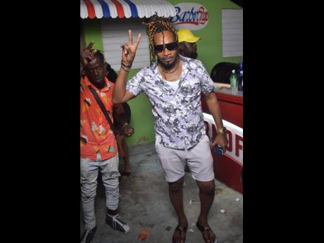 Grateful for the unwavering support, promoter of Beach Flexx, Wonda, acknowledges patrons at the event.