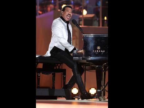 Credit: AP Singer Lionel Richie was part of the star-studded team at yesterday’s concert, celebrating the coronation of King Charles III.