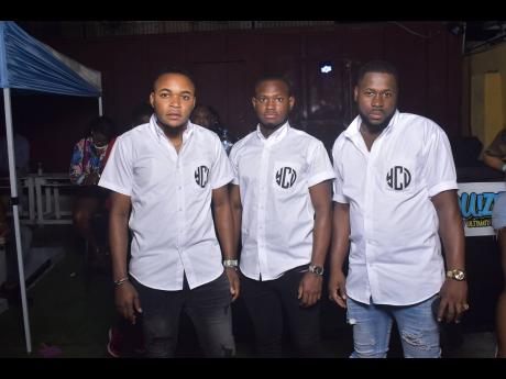 Team YCD (from left) Okeive, Nicolus and Timoy.