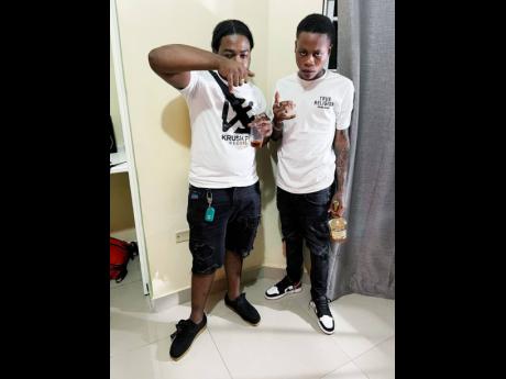 Krush Flo (left) and RajahWild.