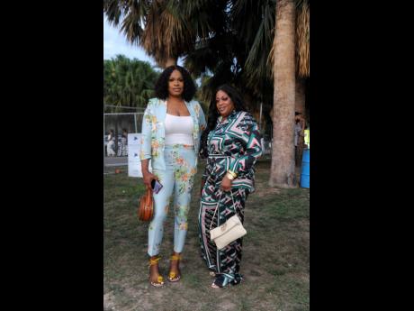 Sisters Stephanie Gayle (left) and Rosemarie Graham decided to spend Mother's Day together.