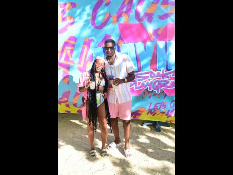 Credit: Contributed Naj Ewen (left) and Jeff McCaulay checked in for Mayhem.