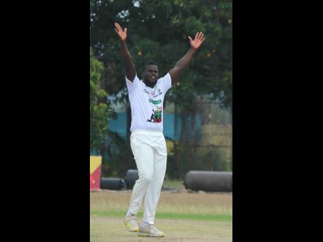 Left-arm spinner Jeavor Royal took three wickets for Bushy Park/Church Pen in their 28-run win over Old Harbour in the SDC National Community T20 competition at Chedwin Park on Sunday.