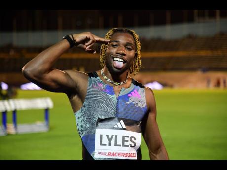 Noah Lyles clocked a world-leading time of 19.67 seconds to win the men’s 200 metres.