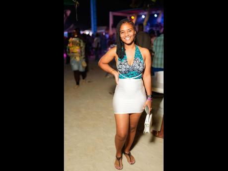 Sara-Dale Smith checked in for Dirty Crushh at Long Bay Beach Park in Negril.
