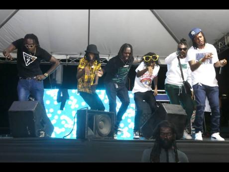 Credit: Nathaniel Stewart Dancers took to the stage to show off the latest moves.