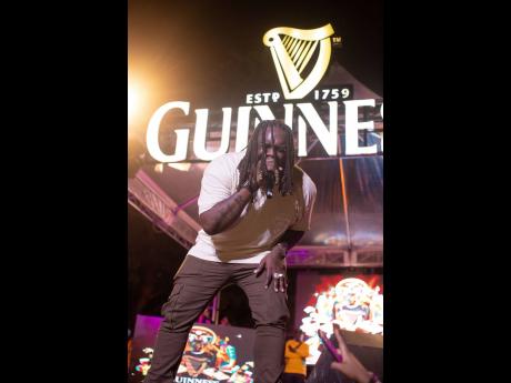 Dancehall superstar Jah Vinci delivered a high-energy performance at Guinness Sound Of Greatness first semi-final, which was hosted at Margaritaville Ocho Rios in St Ann.