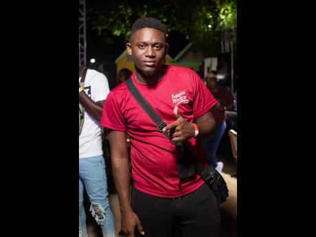 The camera spotted Guinness Sounds Of Greatness 2023 semi-final number two contender DJ Insaneo supporting his fellow contestants.