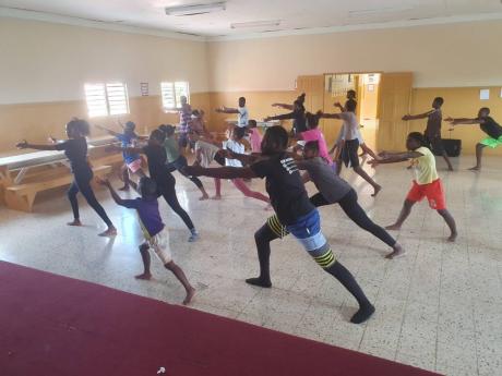 Credit: Contributed Members of the PAH! Deaf Dance Co. in rehearsal.