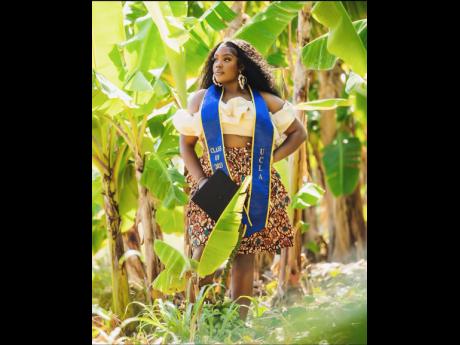 Nzinga Dyke is the first person from her family to achieve a university degree.