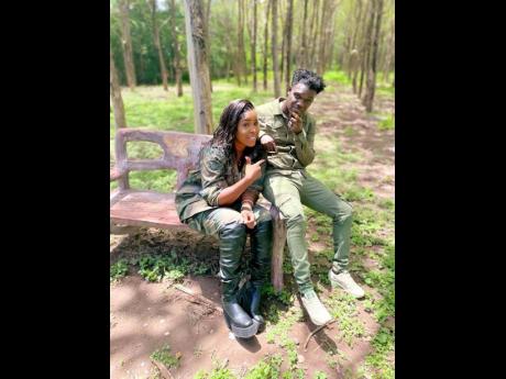 Minister Taneisha Shaw (left) and Rian Davis.