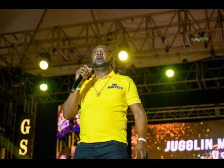 DJ John Crow of Sweet Love Sound kept patrons on their feet during the challenge round.