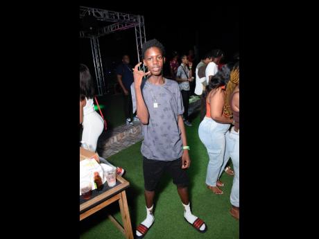 Up-and-coming artiste Zizoo stepped into the lens. 