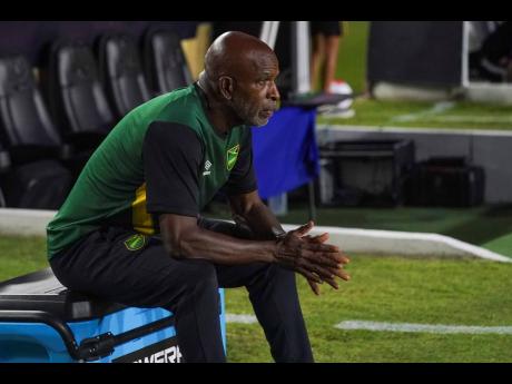 Jamaica’s head coach Lorne Donaldson