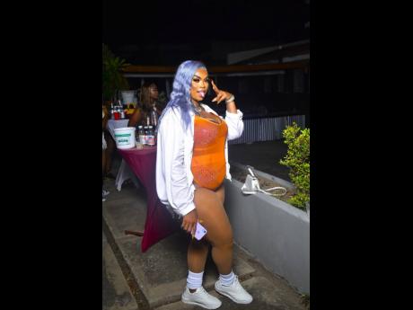 Credit: Anthony Minott Trish poses for the camera.