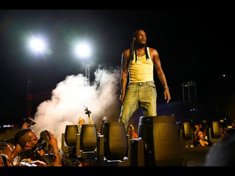 Hitmaker Aidonia conquered the stage.