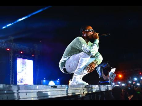 Dancehall artiste Masicka wowed fans at Streetz Festival on Saturday night.