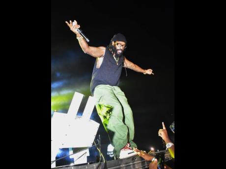 Taurus Riley made the stage his own.