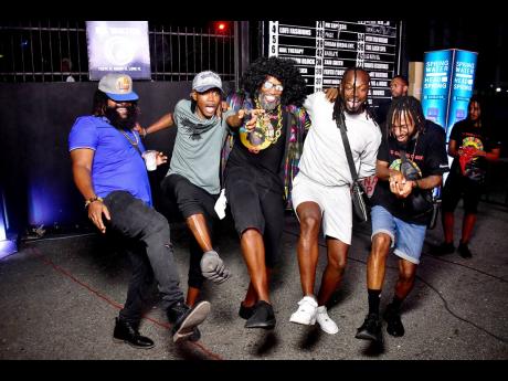 Chris Gayle and his 40 Shades of Gayle crew.