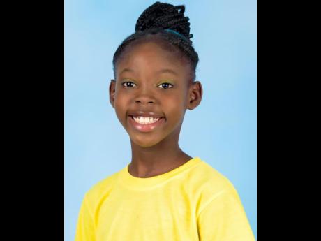 Eight-year-old Talia Thompson