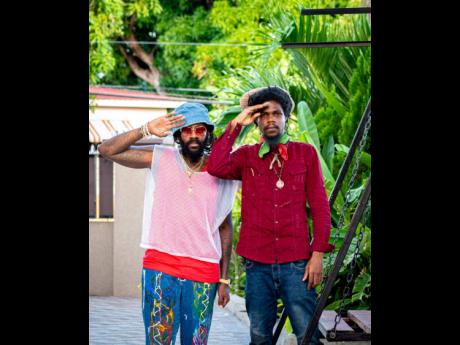 Tarrus Riley (left) and Jahbar I