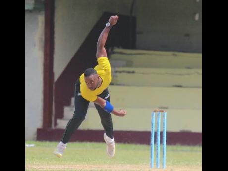 Ojay Shields is one of the fast bowlers looking to impress the Jamaica Scorpions coaching staff ahead of the Regional Super50 Cup in Trinidad & Tobago.