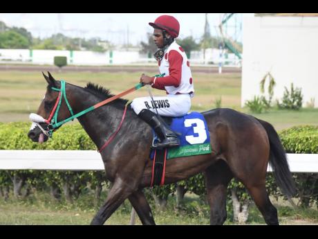 Credit: Anthony Minott IS THAT A FACT, ridden by Reyan Lewis at odds of 4-1, wins three year olds and upwards Restricted Allowance race over five and a half furlongs at Caymanas Park in July.