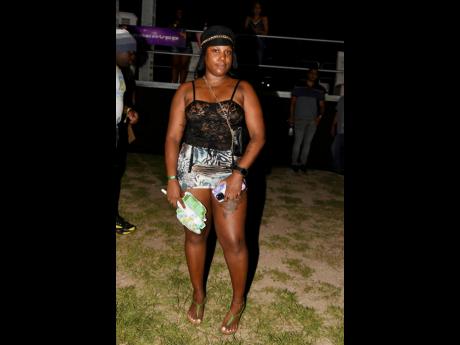 Sailing into the smooth sounds of soca is Brianakay Barnes.