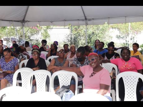  Scores of women turned up at the Jamaica Cancer Society in St Andrew last Friday to get their mammogram done.