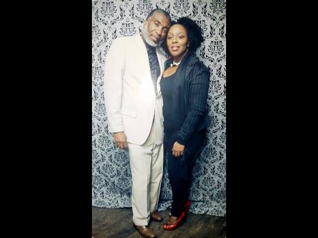 Woddie Miller and wife Mellissa.