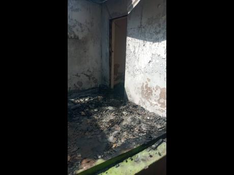 Nothing was saved in the massive blaze.