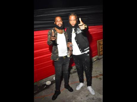 Dancehall artistes Dun Rich (left) and Tenpoint.