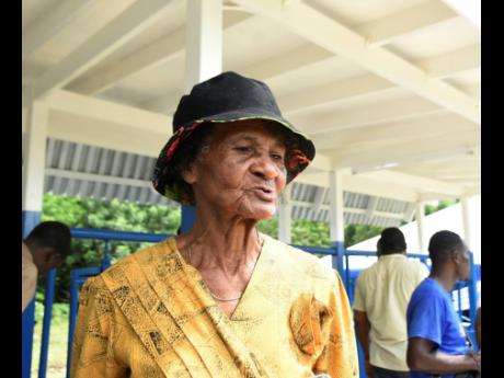 Credit: Kenyon Hemans Eighty-four-year-old farmer Maisie Mignott.