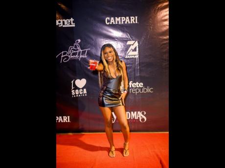 Harri-Anne Brisett is in high spirits.