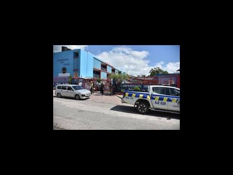 Camperdown High School in Kingston was among over 70 institutions that received bomb threats last week.
