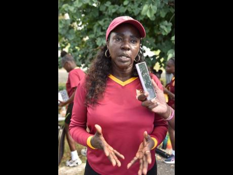 Credit: Nicholas Nunes/Photographer Holmwood Technical High’s netball coach Carline Graham Powell.