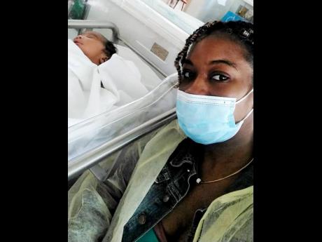 Credit: Contributed Sonishea Mckenzie-Pinto and her son, three-month-old Jax.