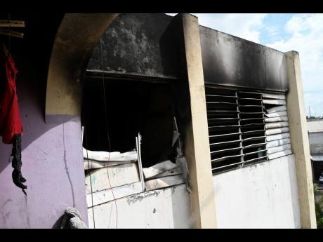 Credit: Rudolph Brown McNeish’s apartment was the only one on the fourth floor that was impacted by the fire.