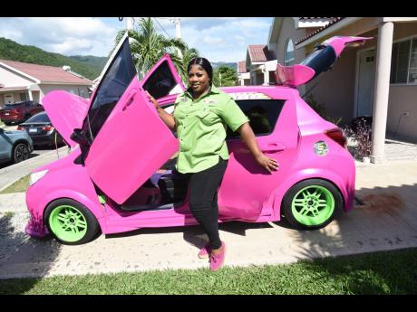 Credit: Ian Allen The Lamborghini-style doors are a main feature of the car’s remodel.