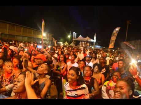 Credit: FILE A section of the crowd at Ghetto Splash 2019.