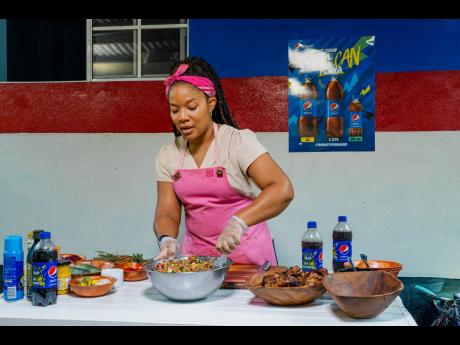 Culinary artist Charissa Henry-Skyers, creator of Pink Apron.