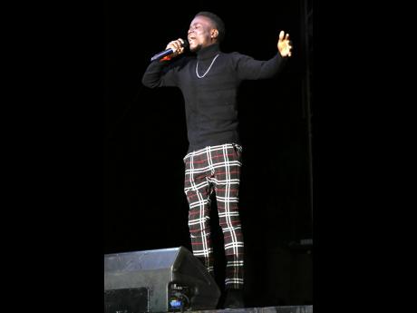 Singer, Kevoy Clarke, proved to be much more than a “one-and-go” artiste and was allowed to do four songs during his segment.