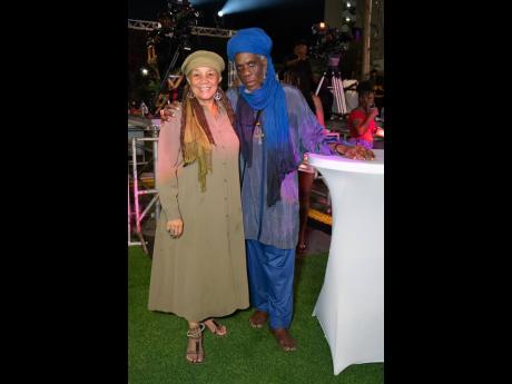 Mutabaruka and spouse Jackie ‘Amba’ Cohen-Hope.