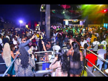 A section of the crowd at Rip the Runway.