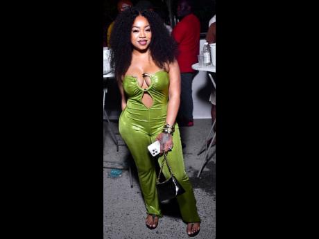 Tashiana created some heat in the party.