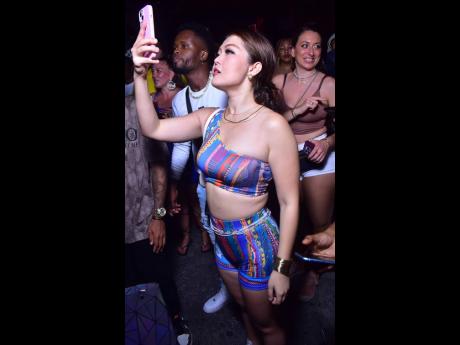 The experience was so delightful that this patron couldn’t resist capturing the moment on her phone.