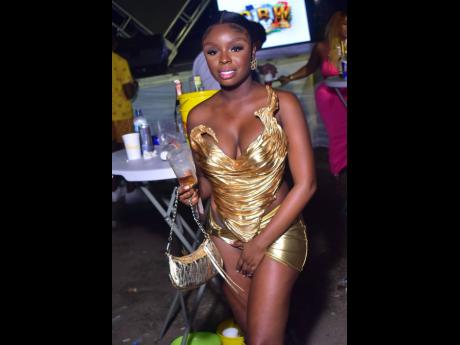 She wins first prize for this outfit.